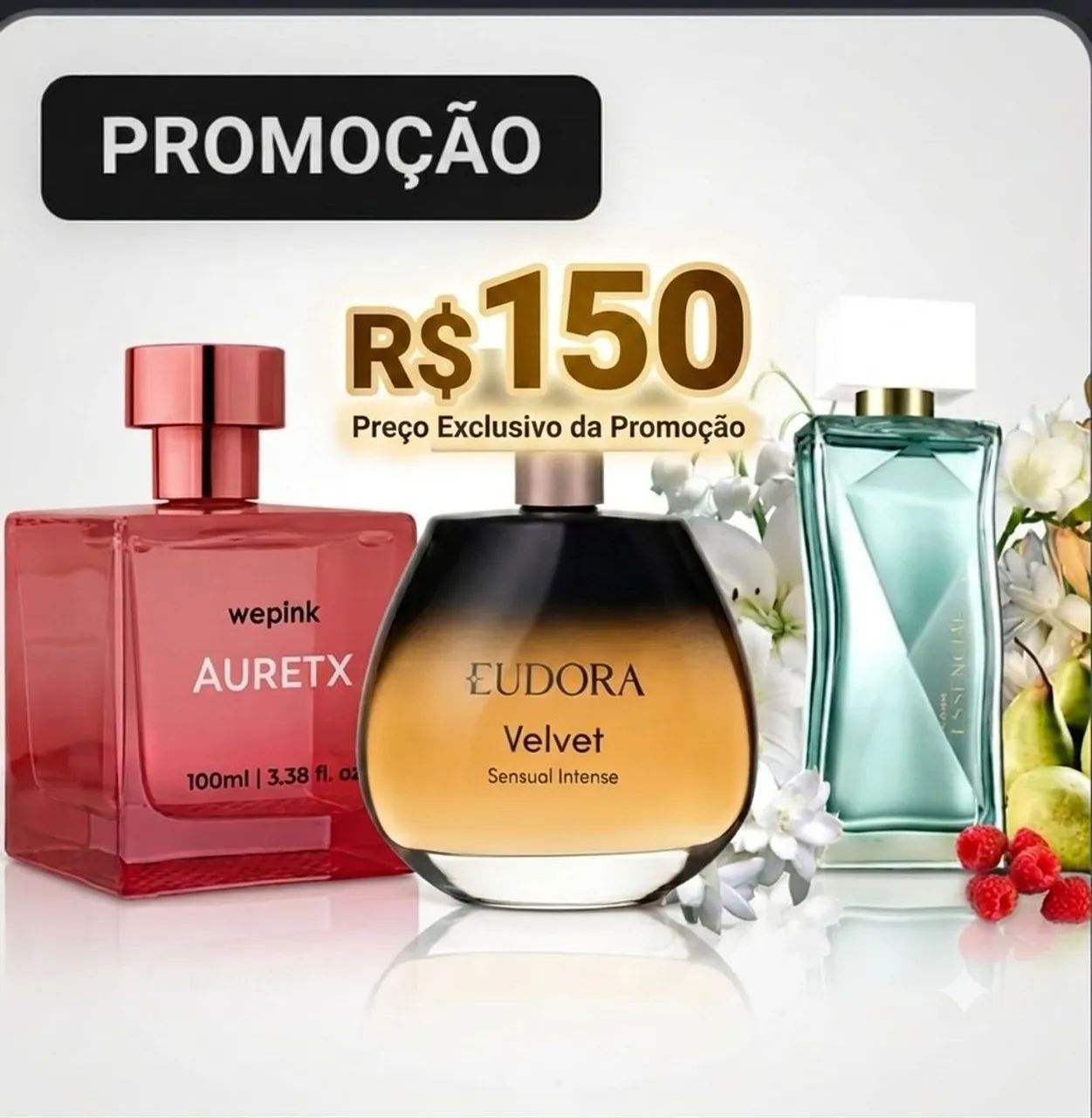 Perfumes e Hidratantes e bolsa da Paola da Vinci  - Foto 3
