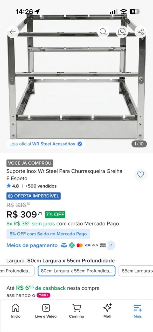Inox churrasqueira  - Foto 2