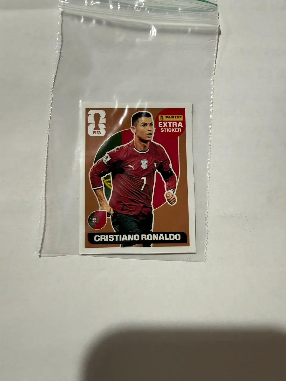 Figurinha Extra Legend Cristiano Ronaldo