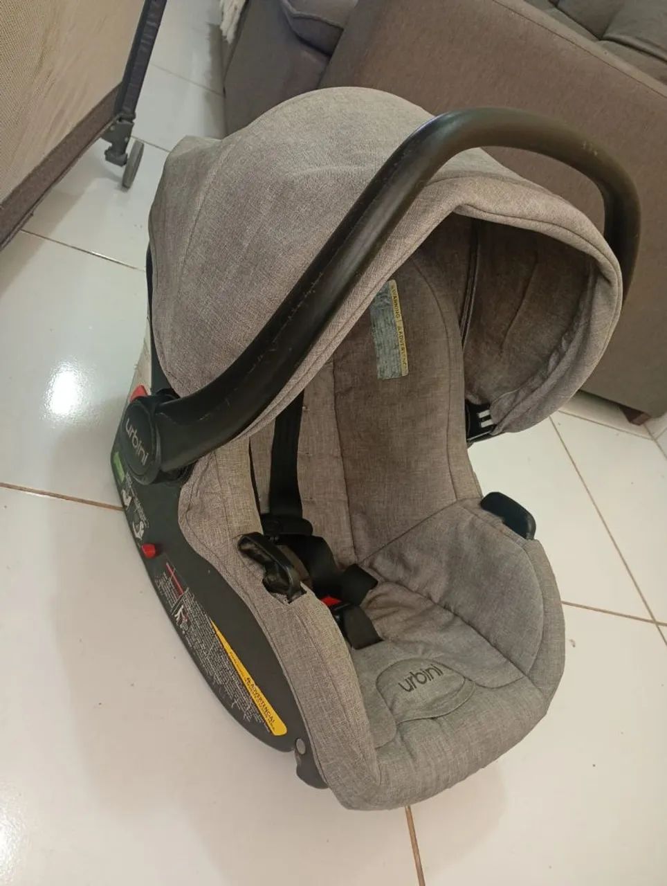 Cercadinho e bebê conforto usado poucas vezes. - Foto 2