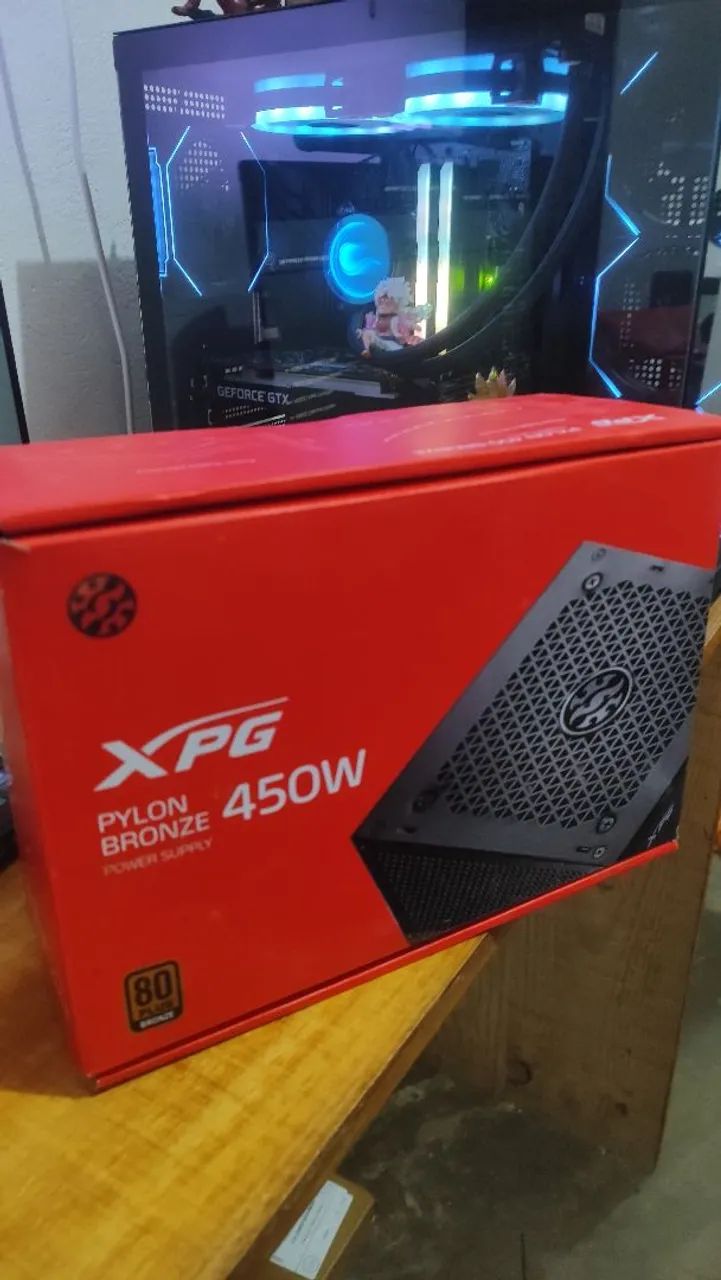 FONTE XPG PYLON BRONZE 450W - Foto 4