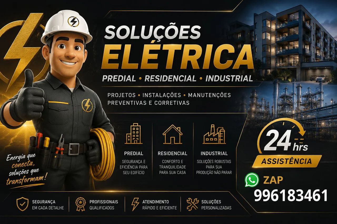 eletricista 24hrs. 