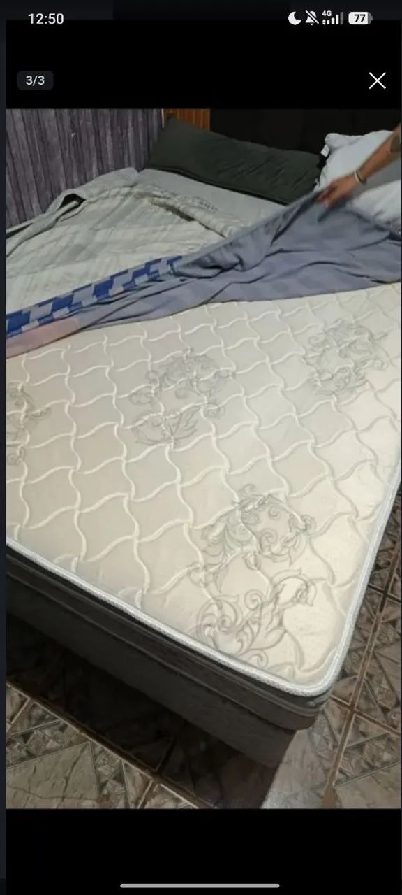 VENDE - SE CAMA DE CASAL  - Foto 3