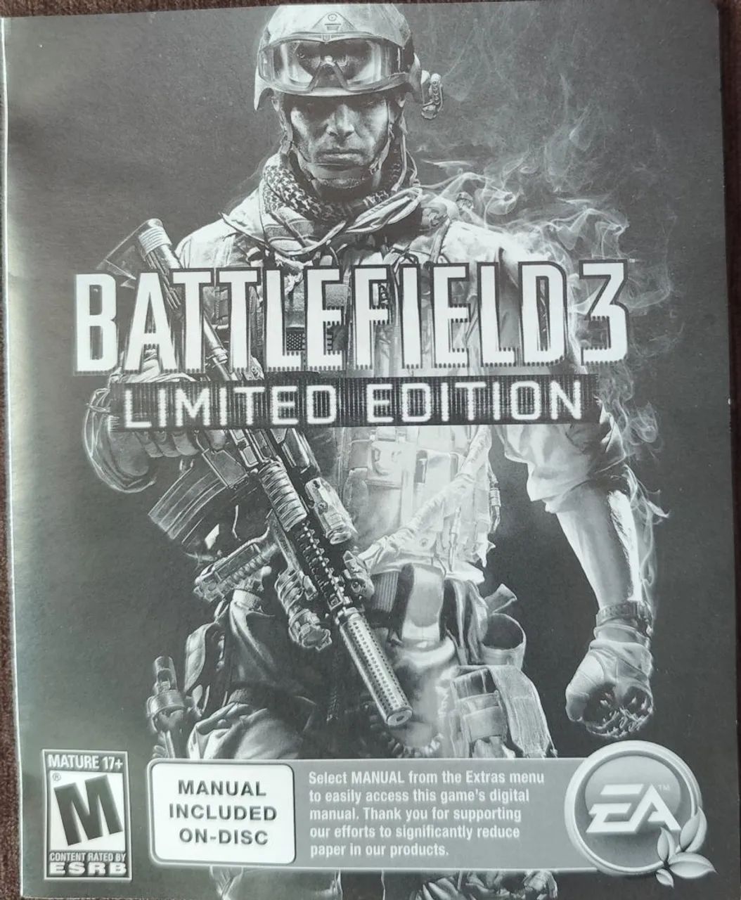 Battlefield 3 limited edition - Jogos de Vídeo Game - Águas Lindas