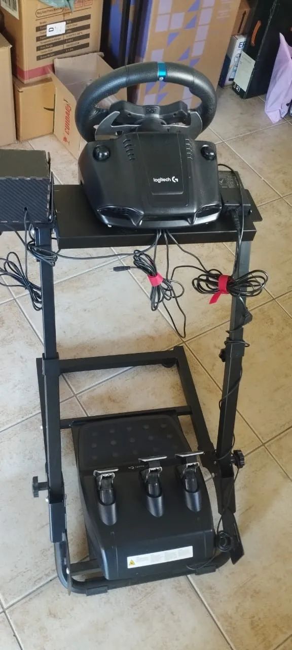 Logitech G29 + Câmbio + Cockpit PXN A10 + Button Box 16 Botões - Foto 5