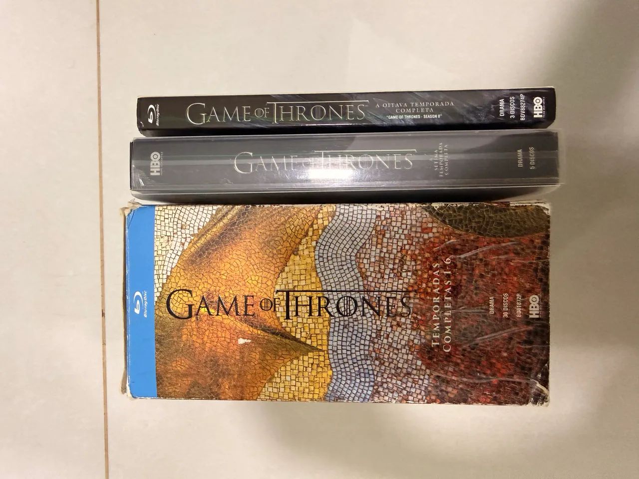 BOX BLU-RAY SÉRIE GAME OFF TRONES AS 8 TEMPORADAS - Foto 3