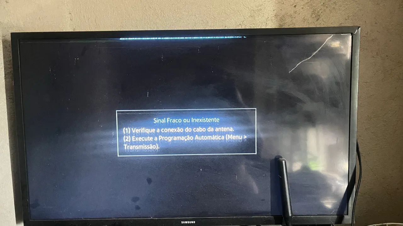 TV para retirada de peças 