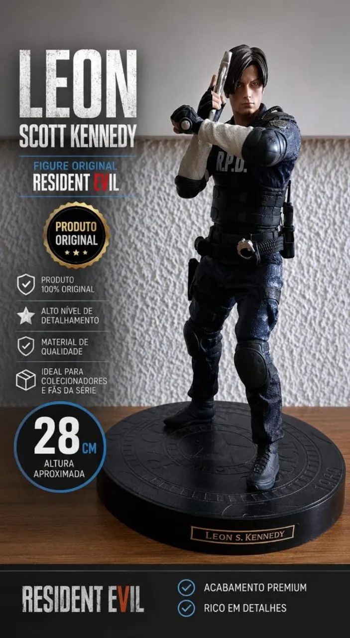 RESIDENT EVIL FIGURES LEON e JILL - Foto 2