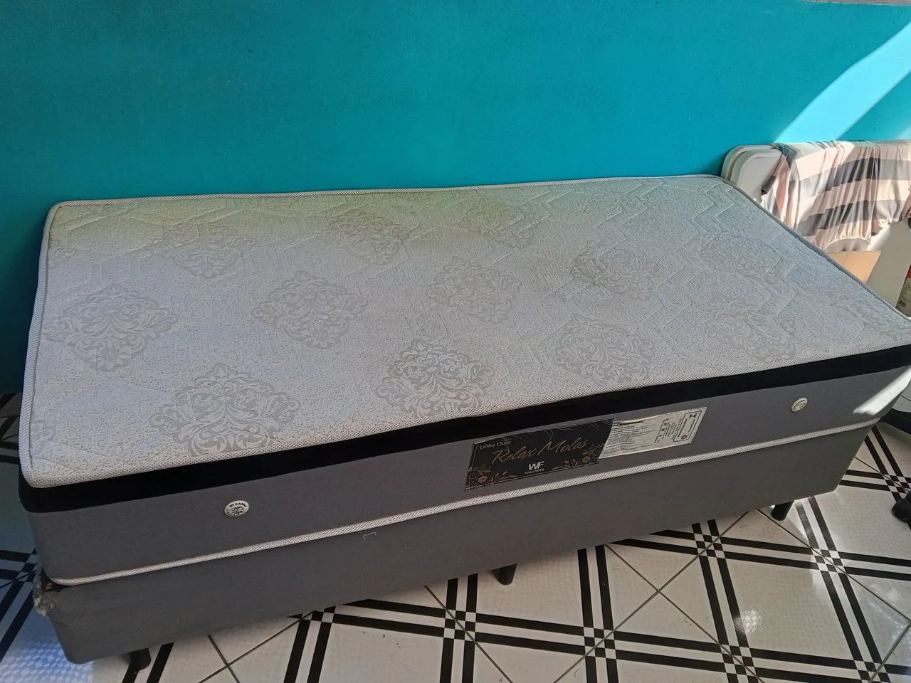 Cama box solteiro 