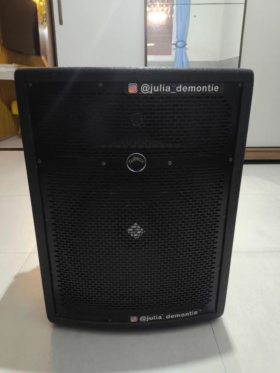 CAIXA DE SOM ATIVA TURBOX JBL 15 POLEGADAS BLUETOOTH + FM + BIVOLT<br>+ BLUETOOTH+FM+BIVOLT