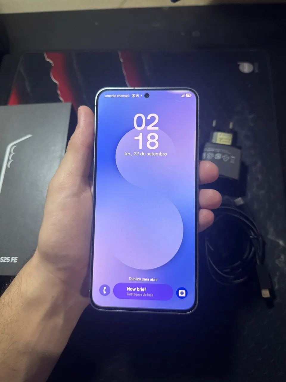 S25 fe 128gb na Garantia  - Foto 3