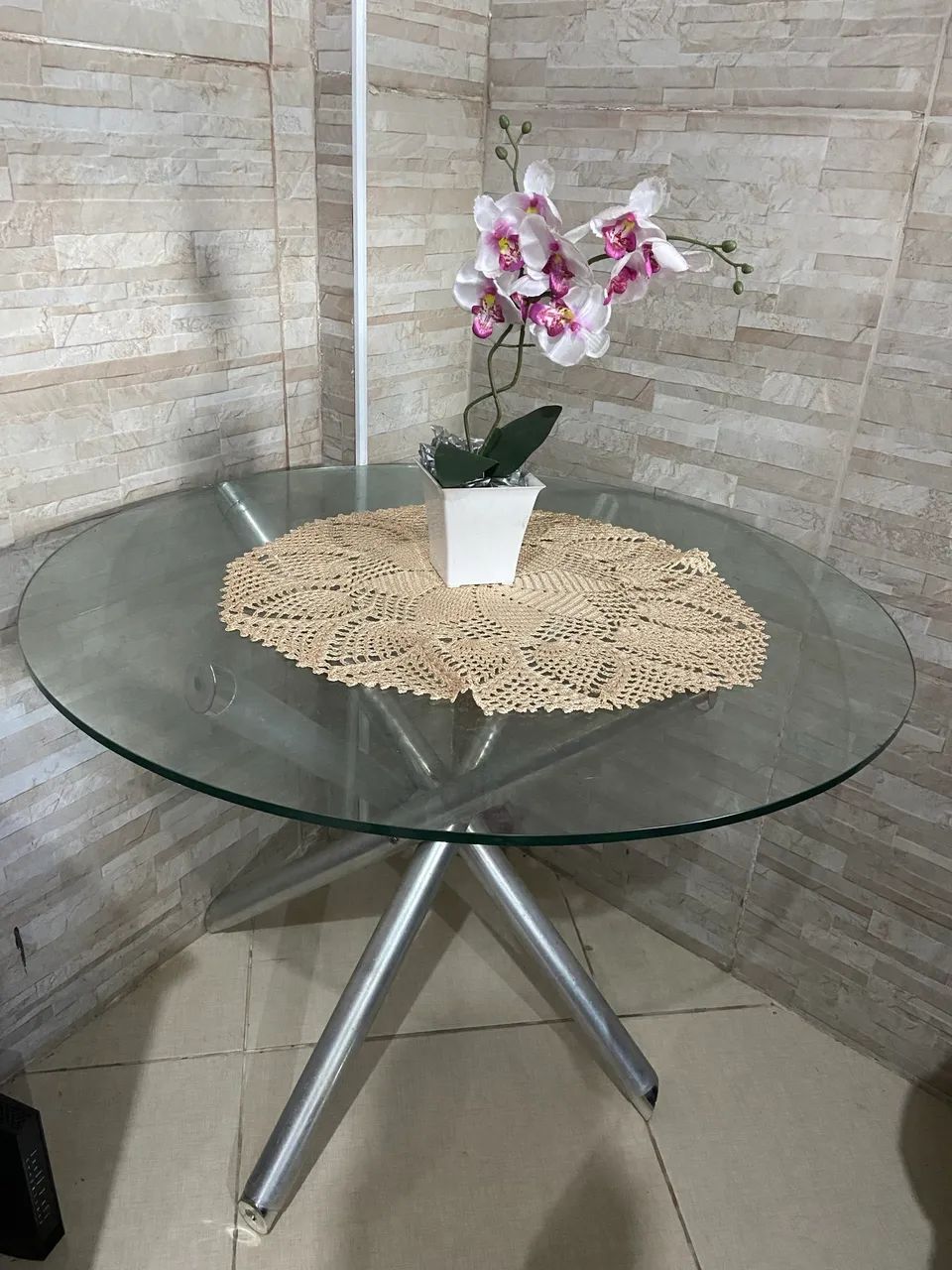 Mesa de vidro 