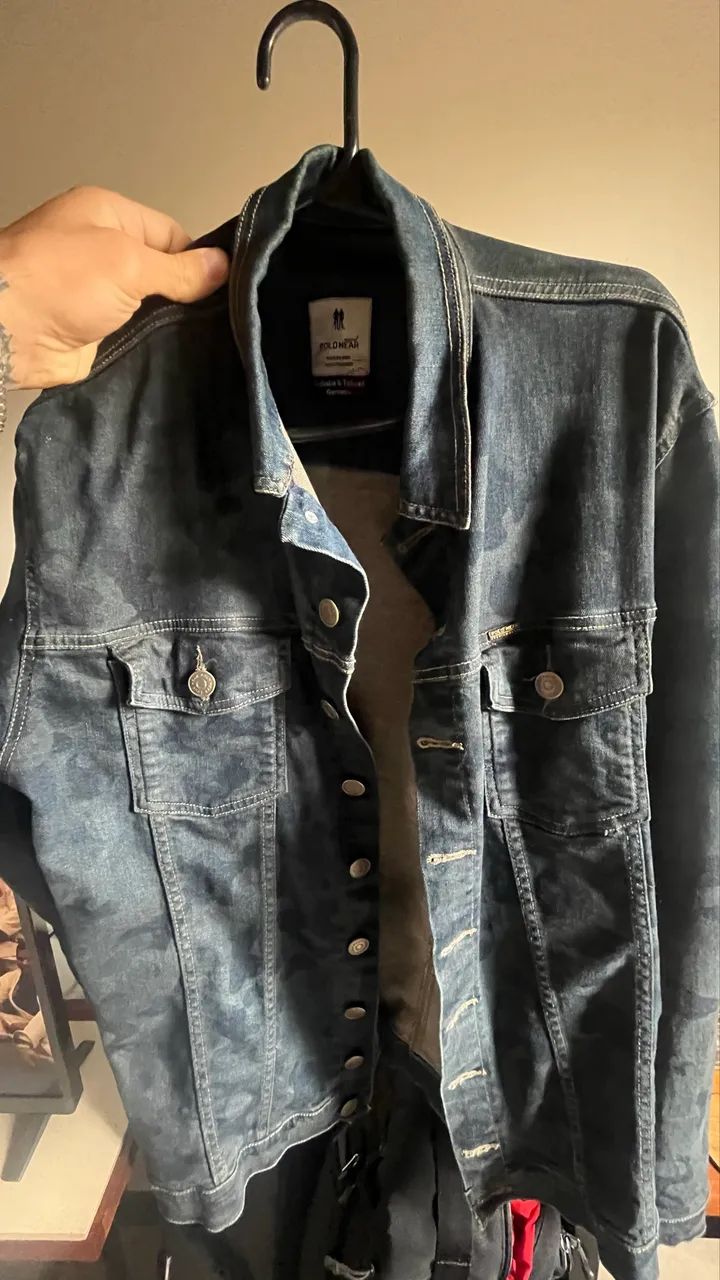 Jaqueta jeans polo wear 