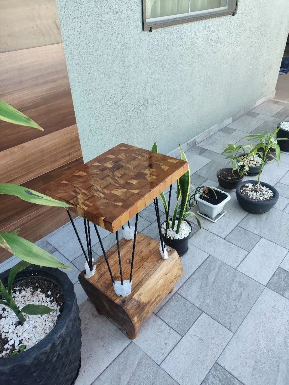 Mesa de centro marchetada  - Foto 2