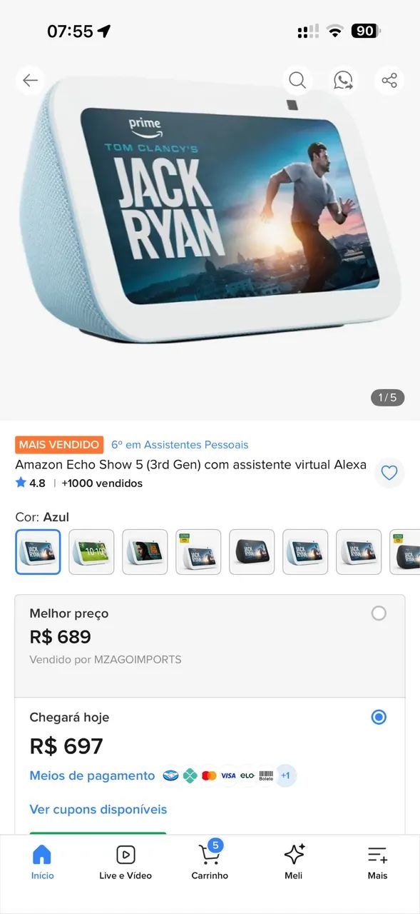 Alexa ECHO SHOW 5 
