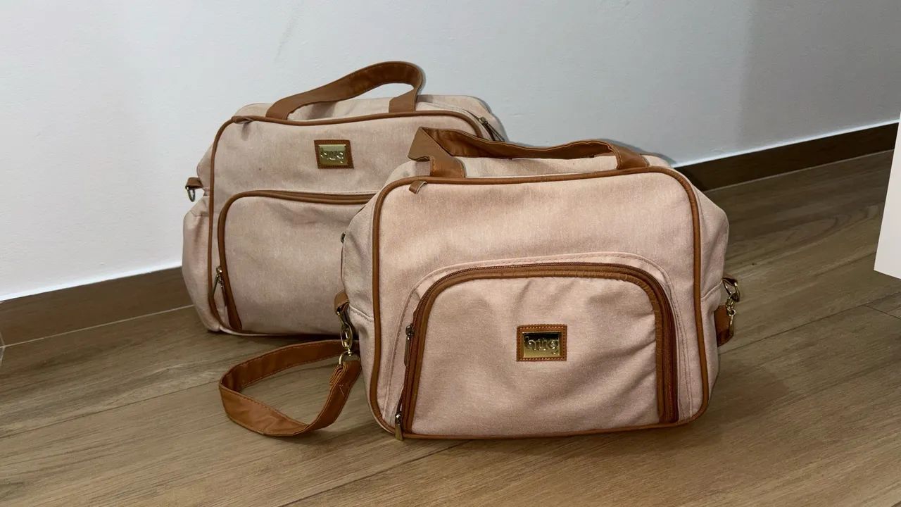 Kit 2 bolsas maternidade- hug - Foto 3