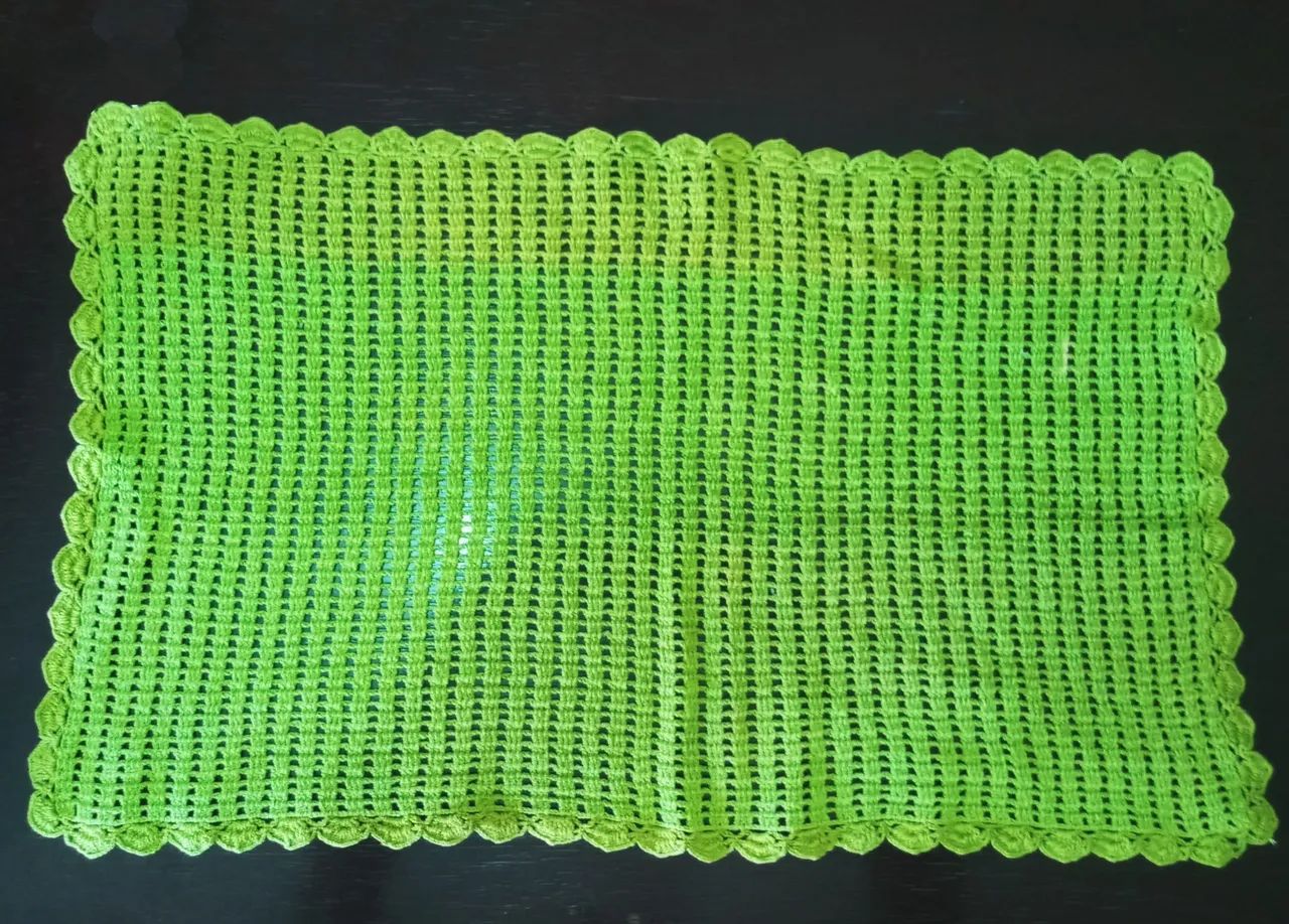 Croché retangular 53x33