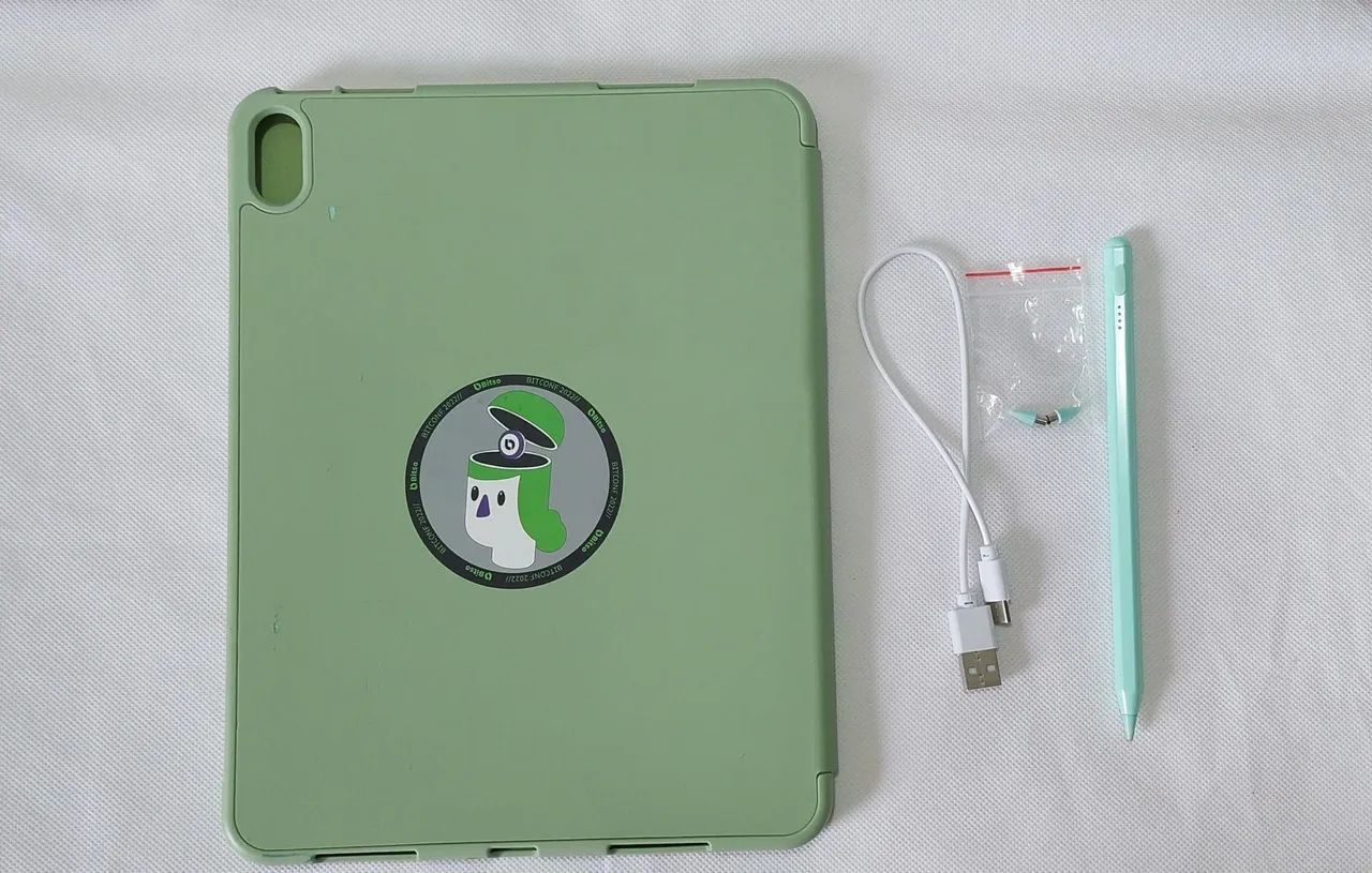 Capa + Caneta Touch Stylus Universal Recarregável - Nova na Caixa - Foto 3