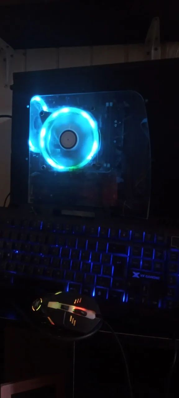 PC Completo i5 + SSD 256GB - Windows 10 | Teclado e Mouse LED