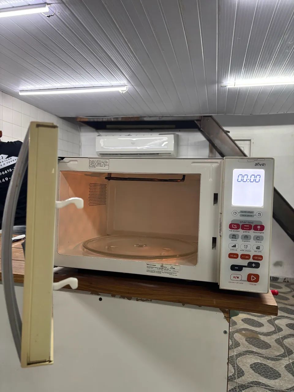 Microondas Brastemp Ative Branco  - Foto 3