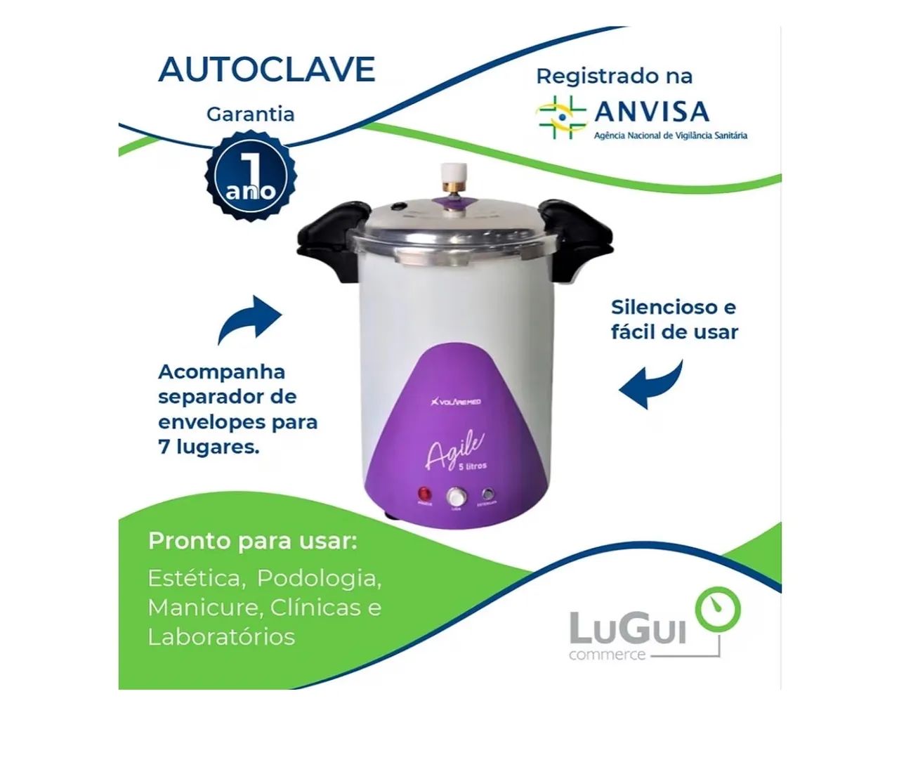 Autoclave vertical - Foto 3
