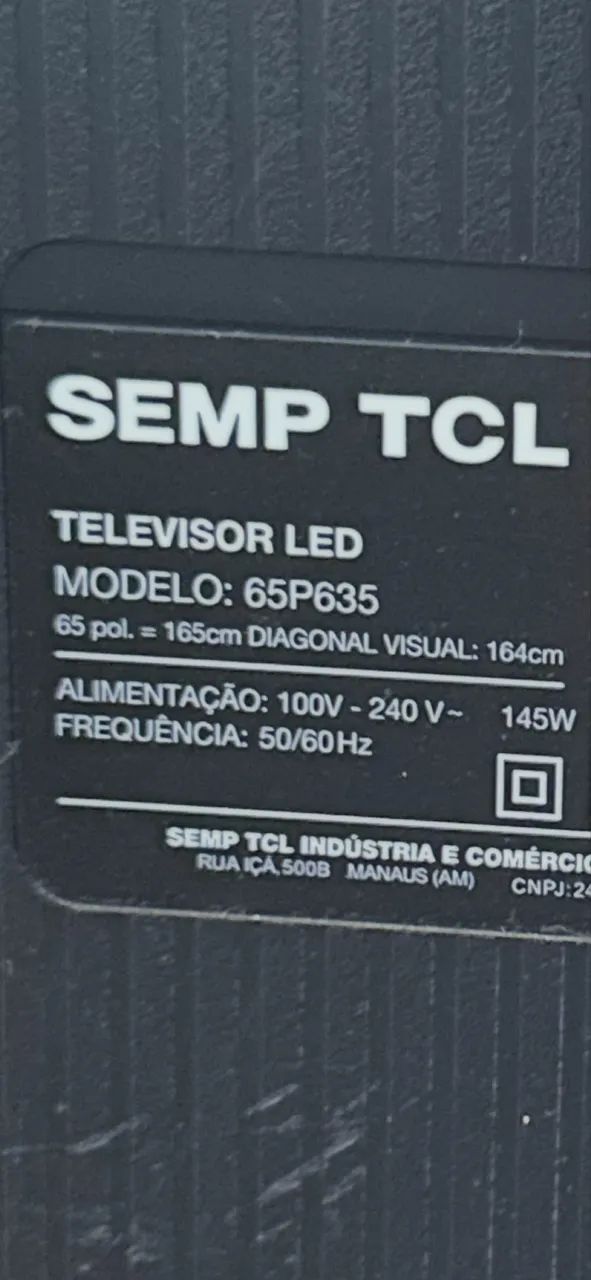 TV TCL 65 polegadas  - Foto 2
