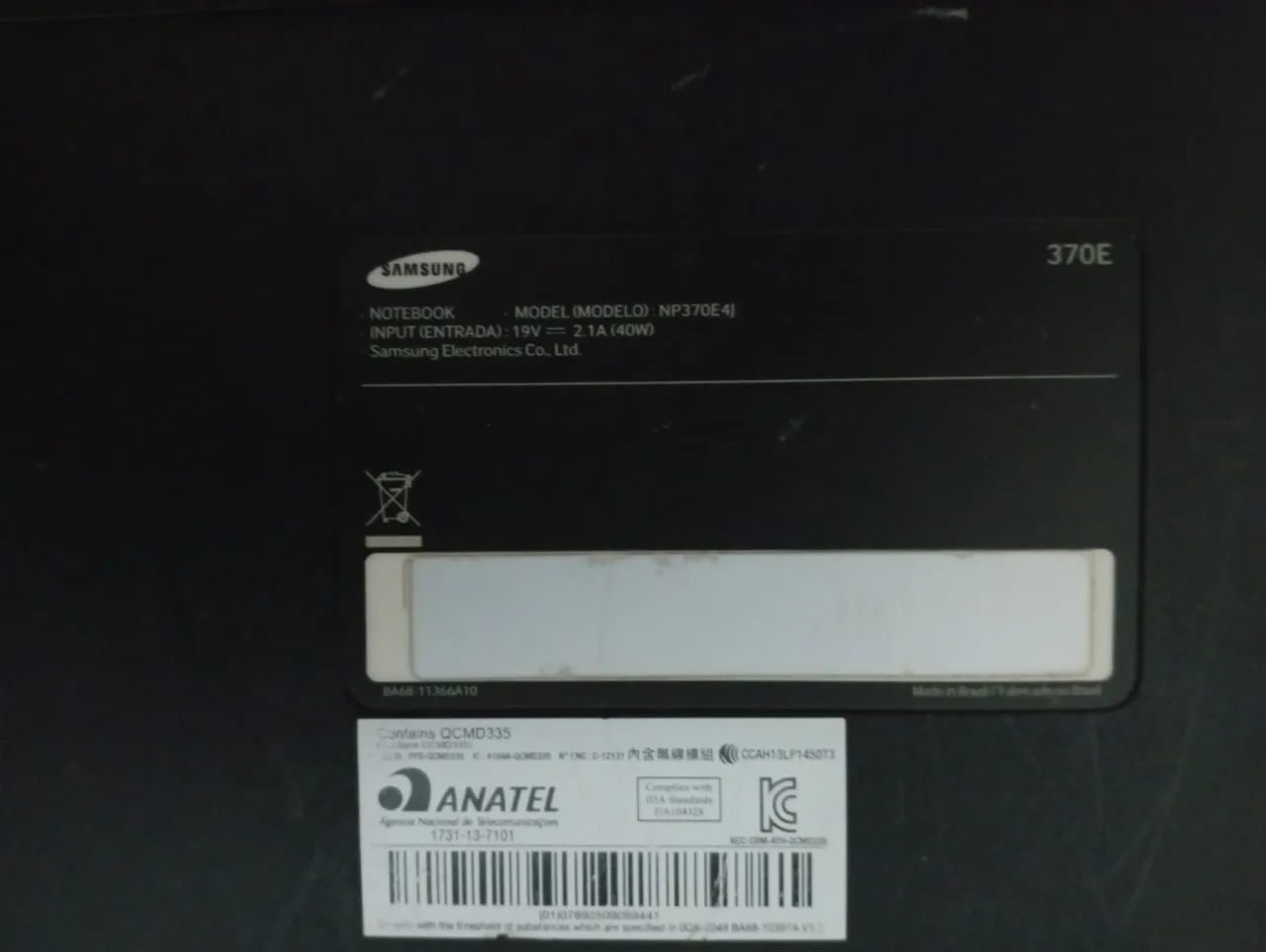 Vendo Notebook Samsung 370E  - Foto 4