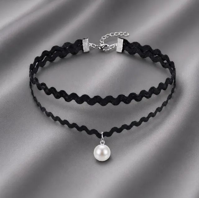 Gargantilha Choker Sianinha Modelo 2.4, Delicada E Ajustável - Foto 5