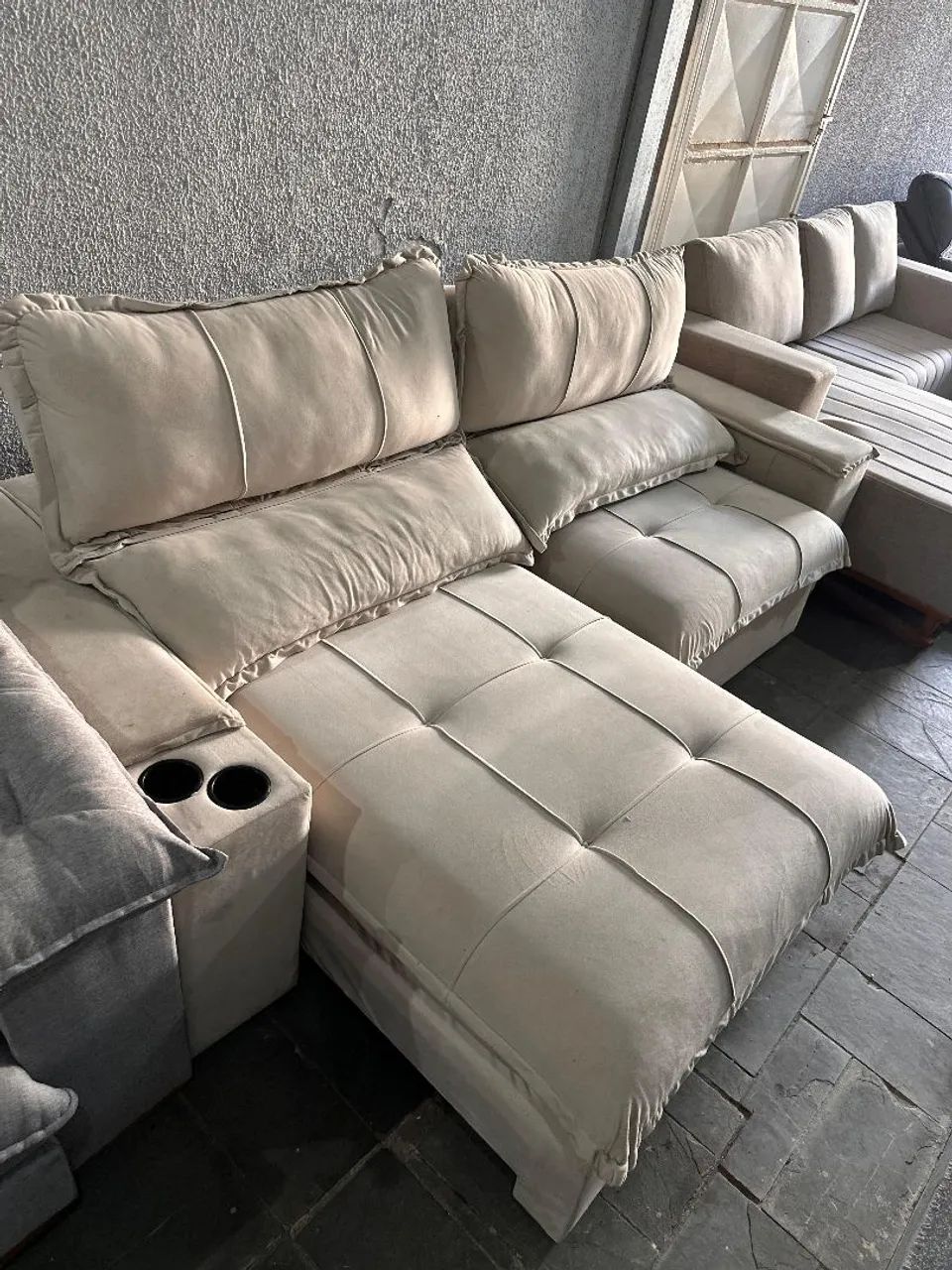 Sofá Milano Retrátil e Reclinável 2,50  - Foto 2