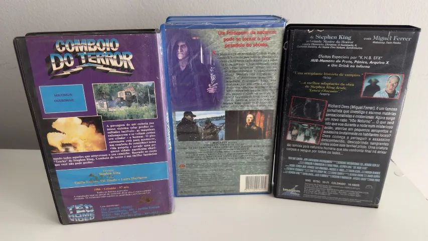 VHS Filmes Stephen King - 3 Filmes de Terror - Foto 5