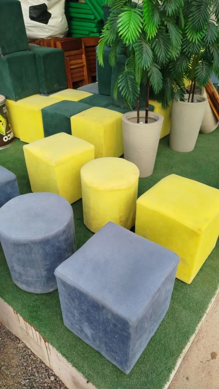 Vende se Puffs decorativos 