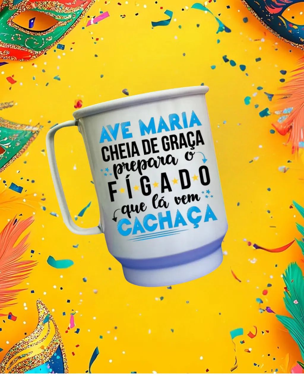 Kit Folia Camisa e Caneca - Foto 3