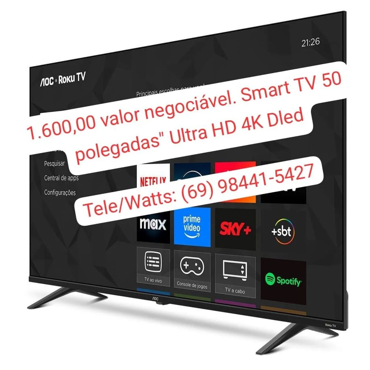 Smartv 50 polegadas 