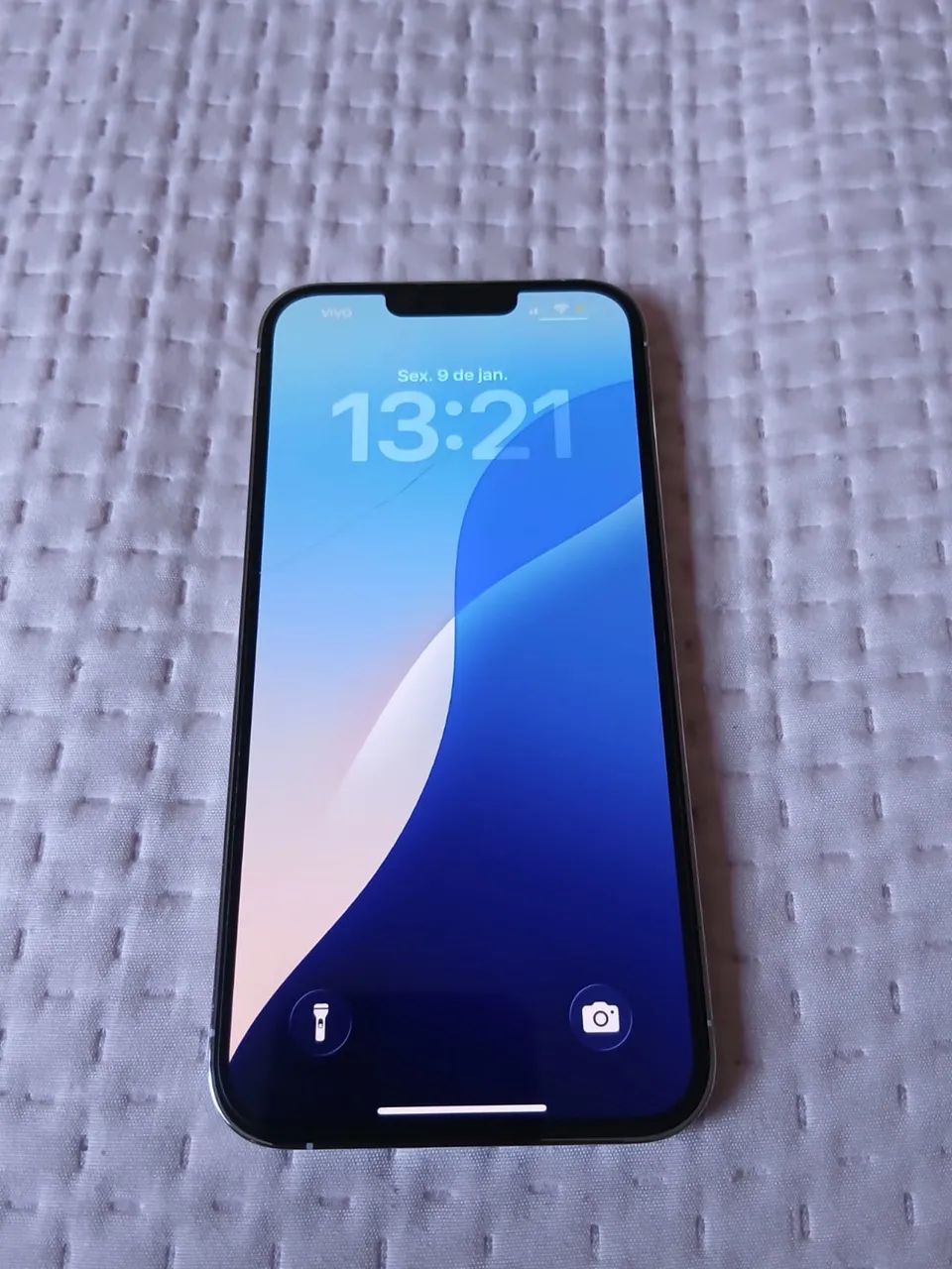 iPhone 13 Pro Max, branco prateado - Foto 5