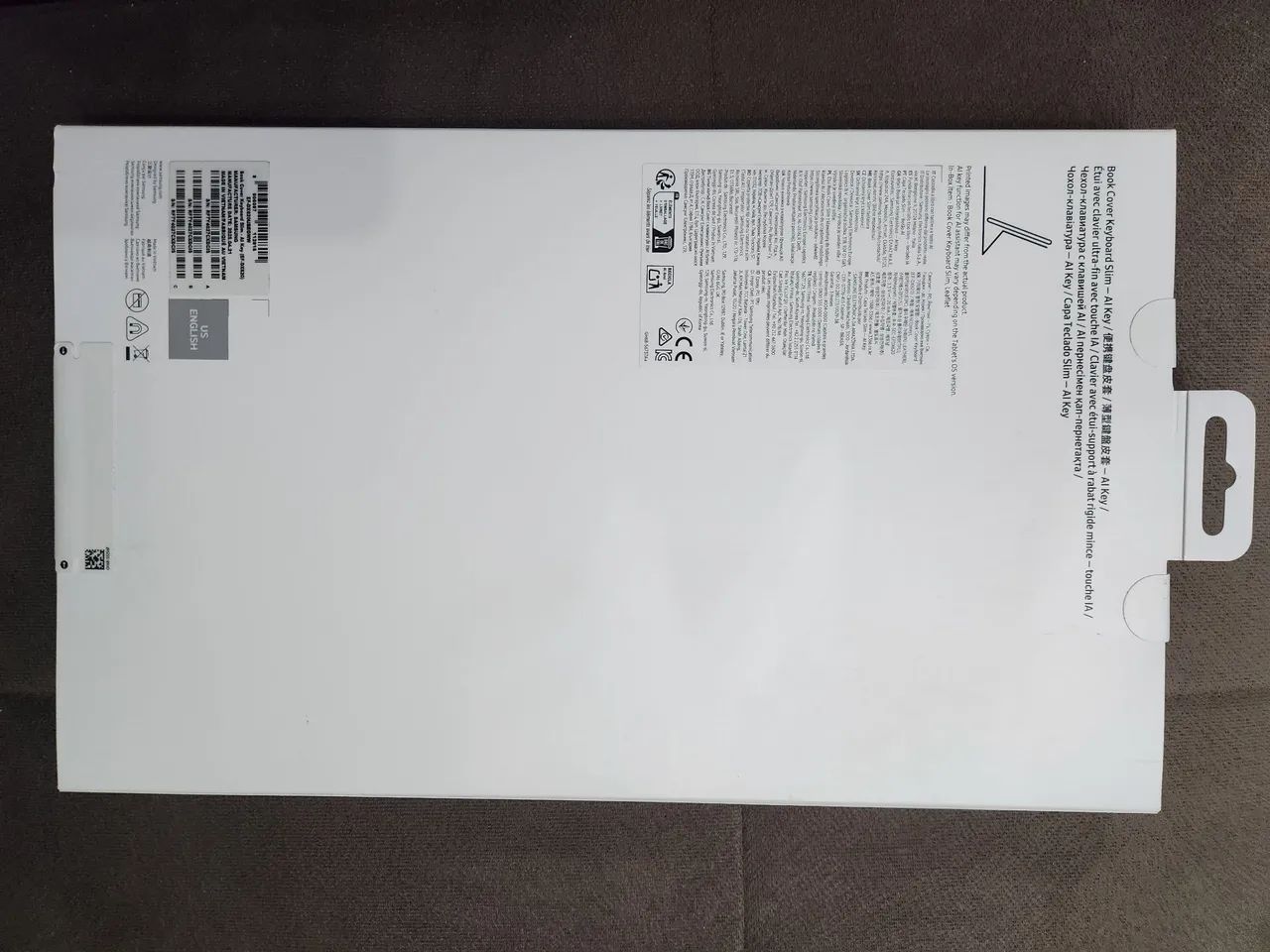 Capa com teclado para tablet Samsung galaxy s10fe+ 13.1" - Foto 4