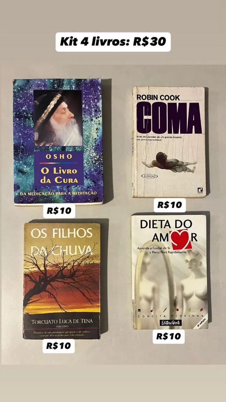 Diversos livros