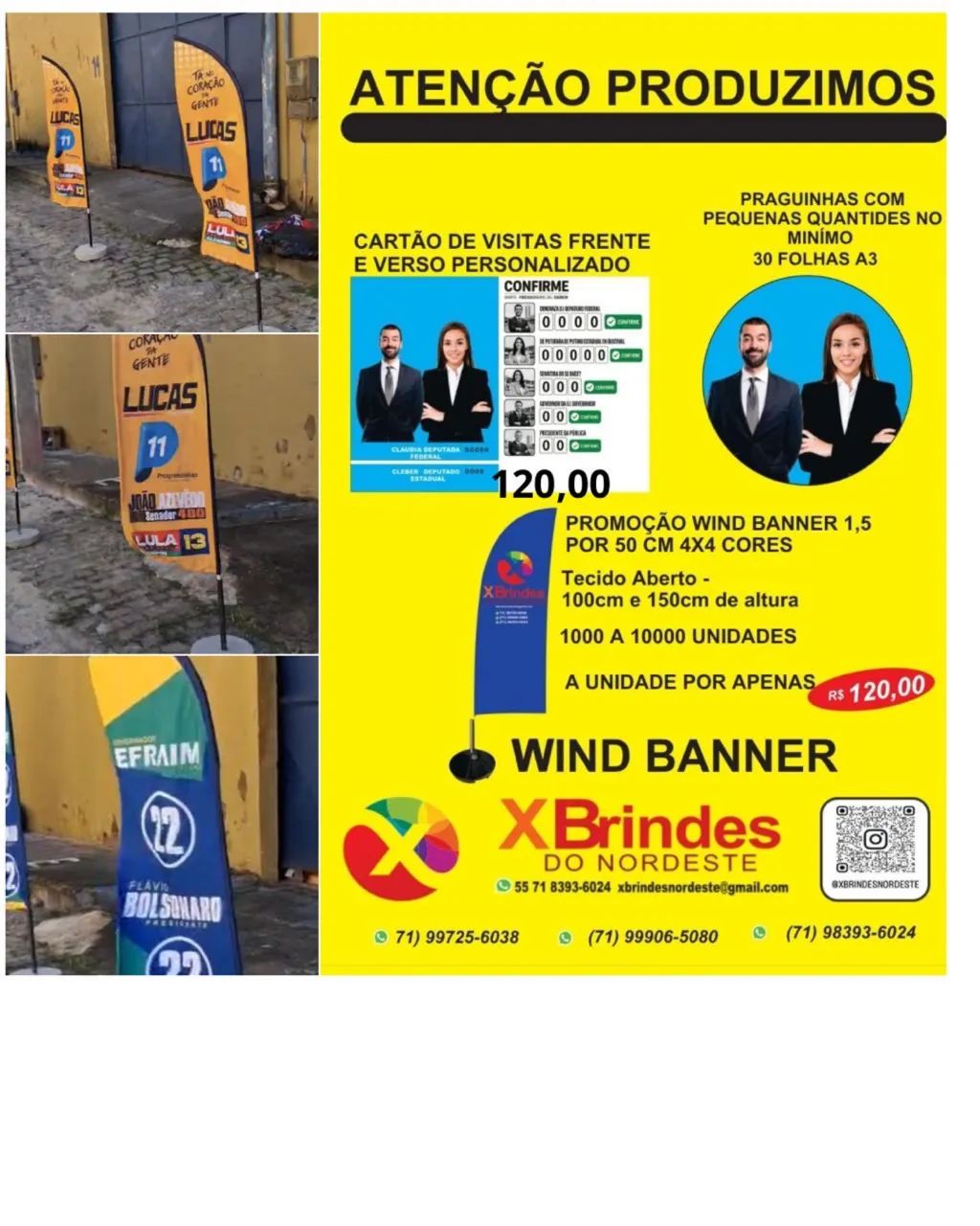 Fly banner eleições 2026