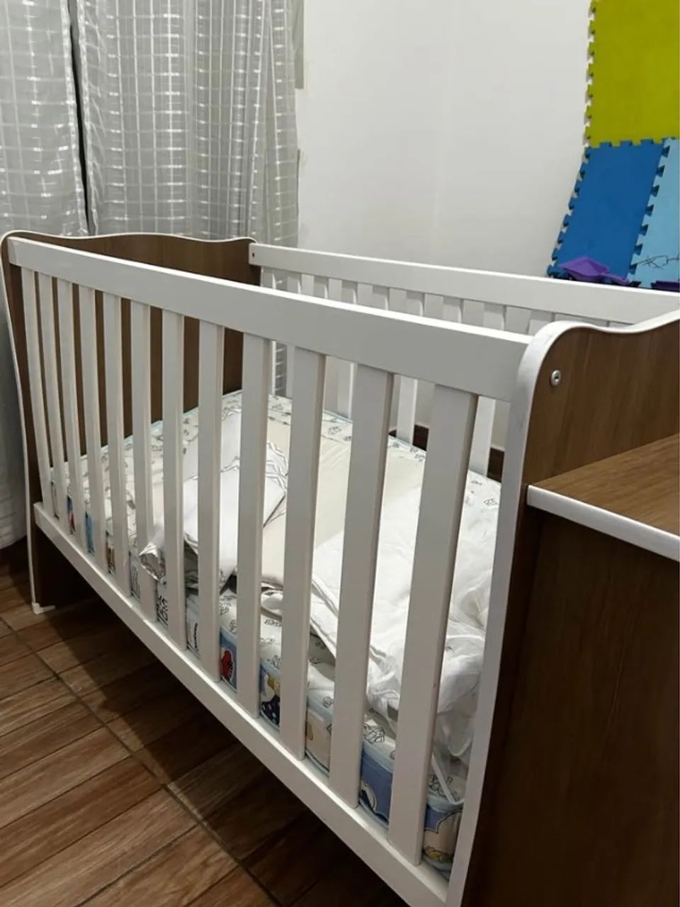 Berço com trocador