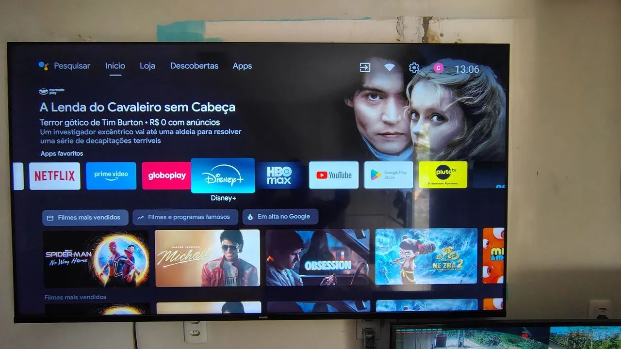 TV Philips 70 polegadas Android 4K - Foto 2