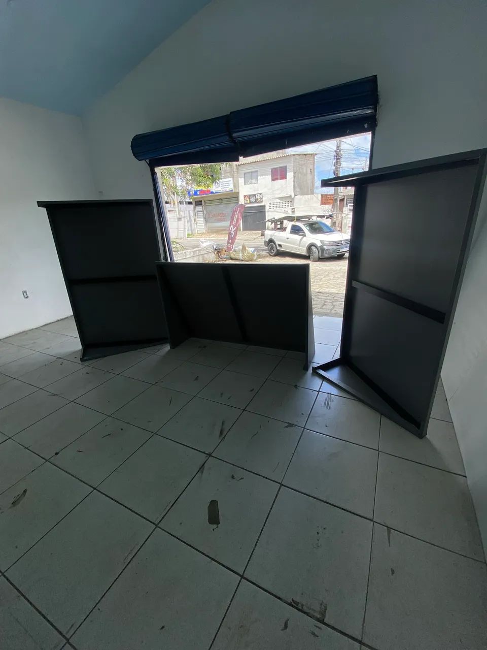 Toldo fixo em lona 