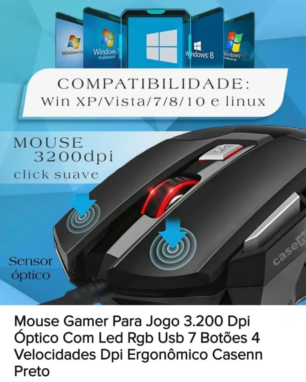 Mouse gamer - Foto 2