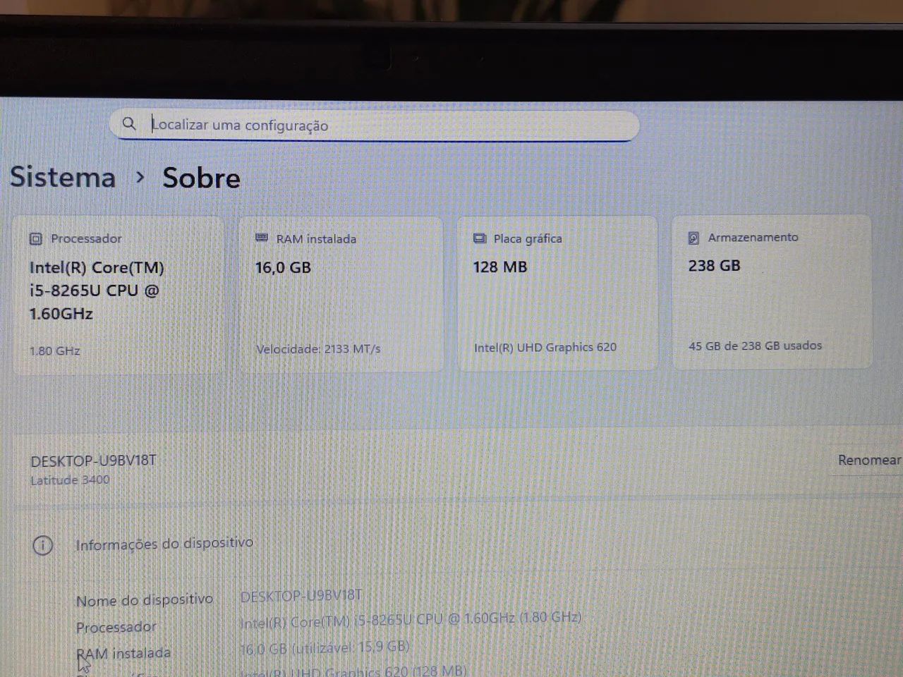 Notebook Dell latitude 3400 - Foto 5