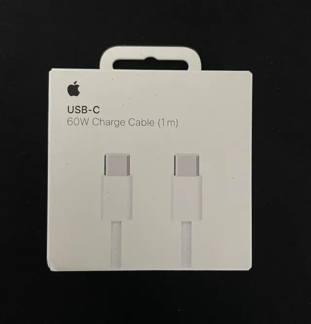 Cabo Apple USB-C para recarga de 60W (1 m) - Original - Foto 4