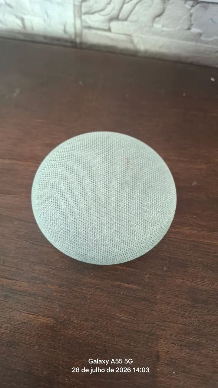 Google Nest Mini 1a Geração Com Assistente Virtual Bivolt
