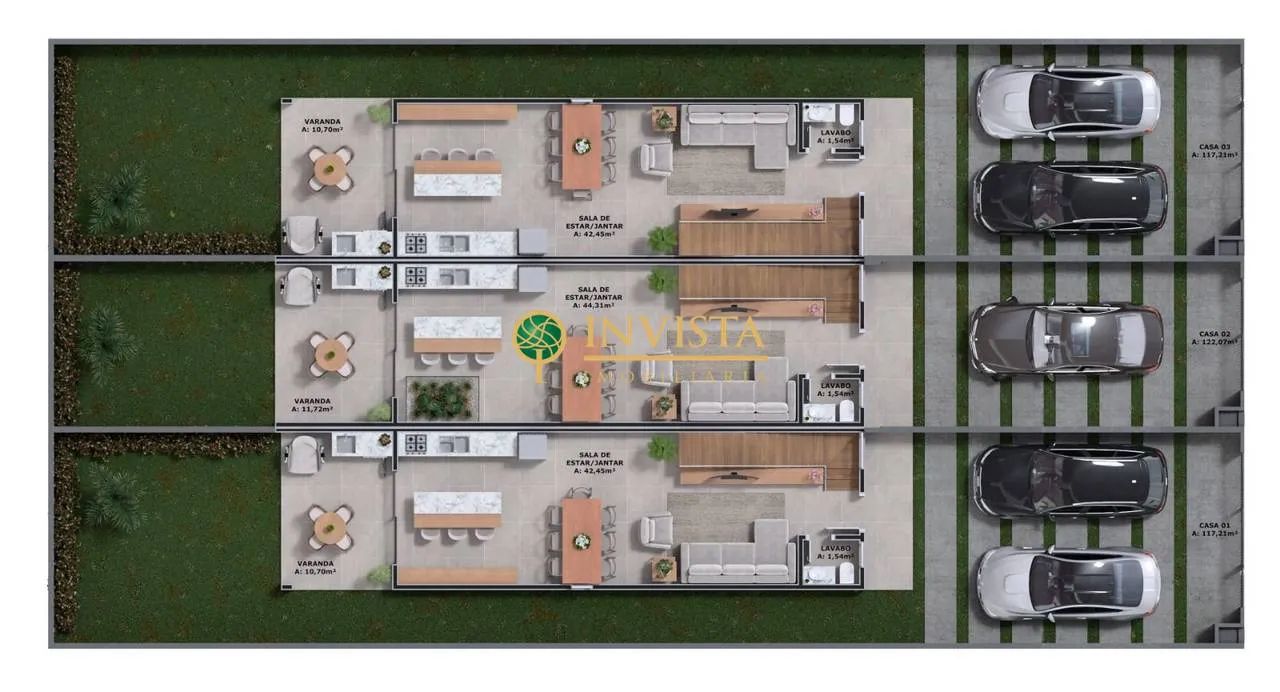 Casa em construção com 3 quartos no Ribeirão da Ilha - Foto 4