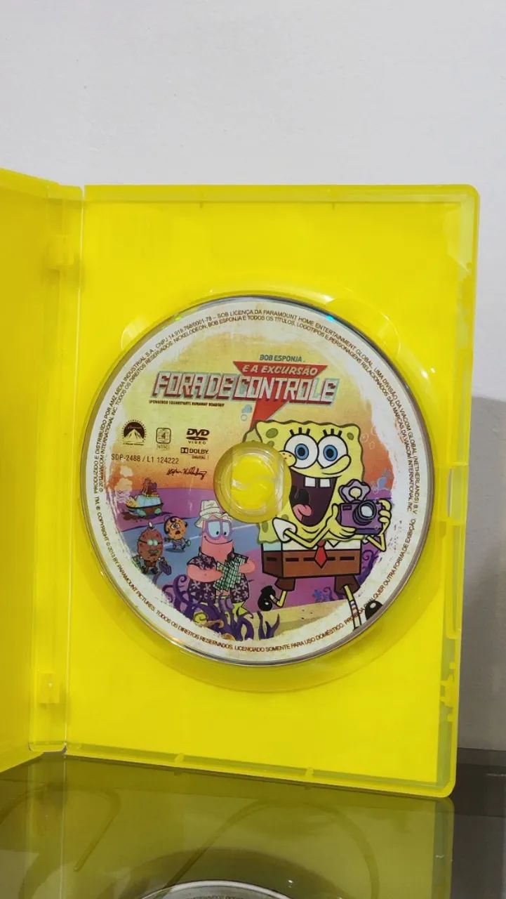 DVD - Bob Esponja E A Excursão Fora De Controle - Foto 2