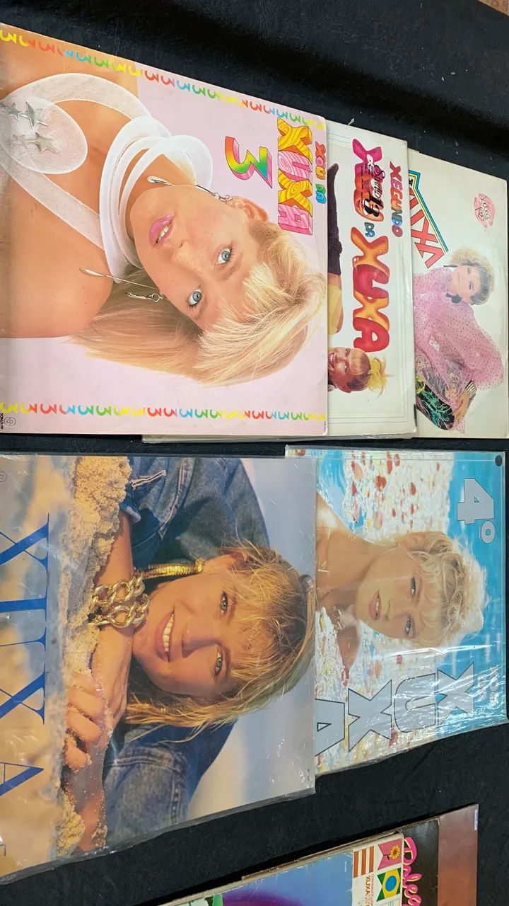 A volta da bela XUXA , de 1986 a 90, 5LPs e 7 dos baixinhos da época  - Foto 2
