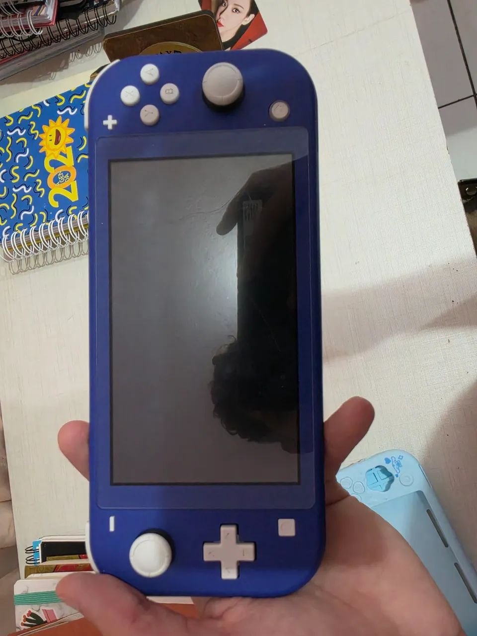 Nintendo Switch Lite Azul Desbloqueado (Leia a descrição