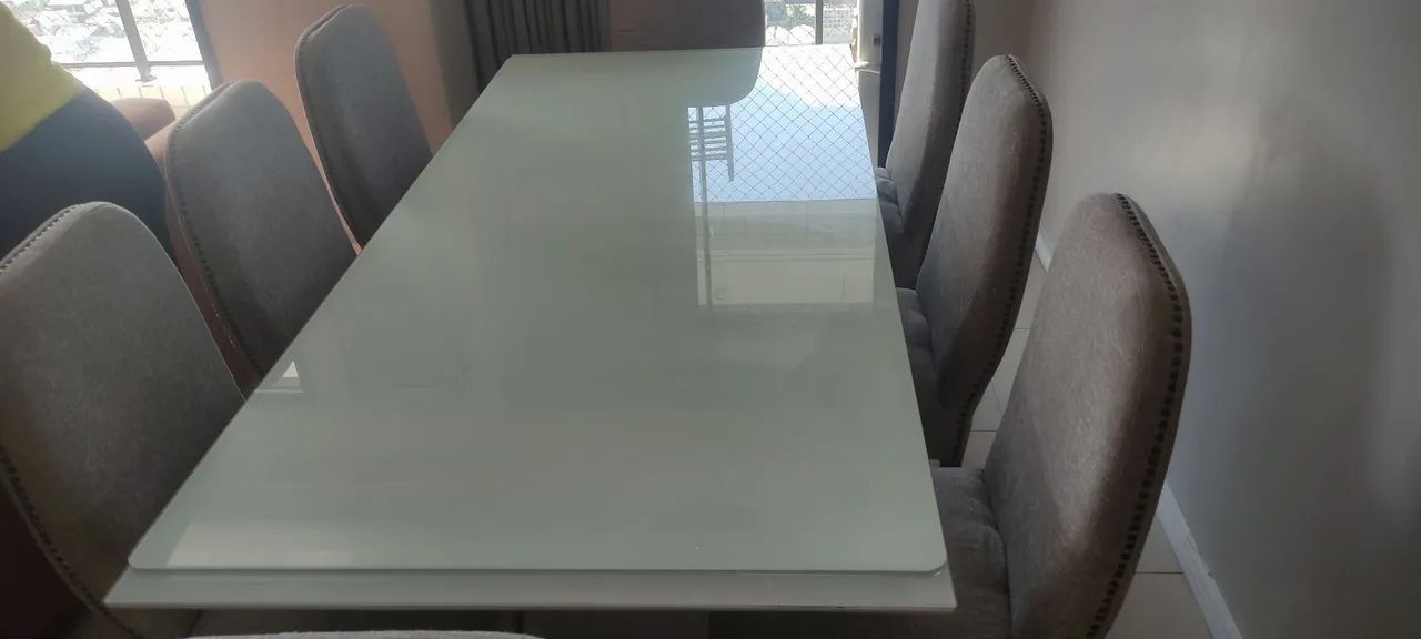 Tampo de Vidro para Mesa 8 Lugares - Foto 3