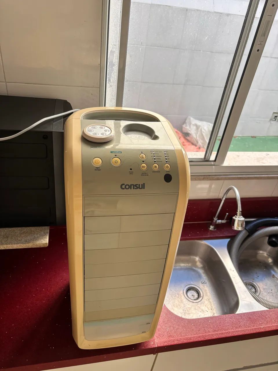 Aspirador de pó e ar condicionado portátil 
